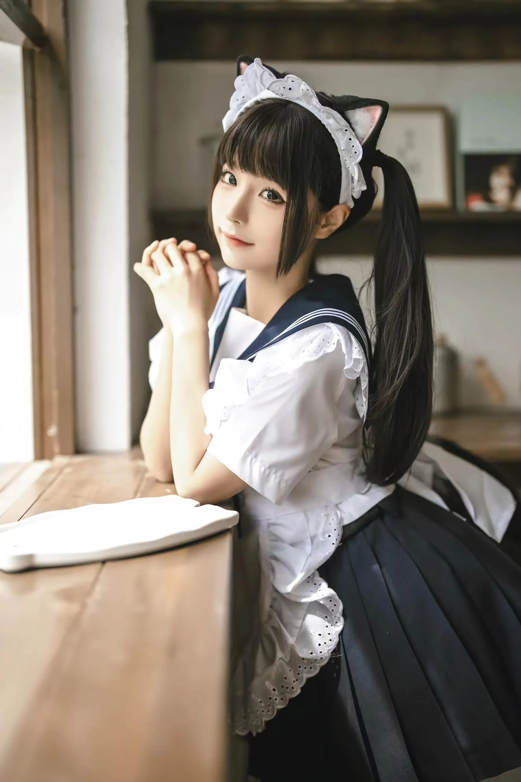 蠢沫沫 – NO.215 猫猫女仆 [24P]插图